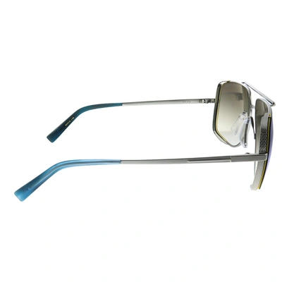 Dita Midnight Special Drx-2010-k-pld-60 Unisex Aviator Sunglasses In Silver