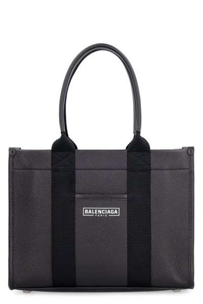 Shop Balenciaga Hardware Tote Bag In Black