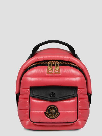 Shop Moncler Astro Mini Backpack In Pink