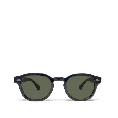 Shop Moscot Lemtosh Square Frame Sunglasses In Black
