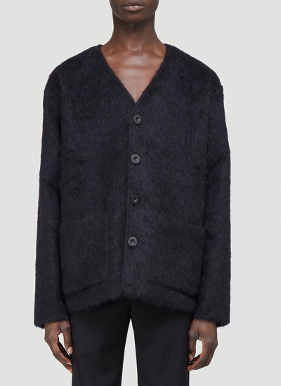 Shop Our Legacy Textured Cardigan In Black