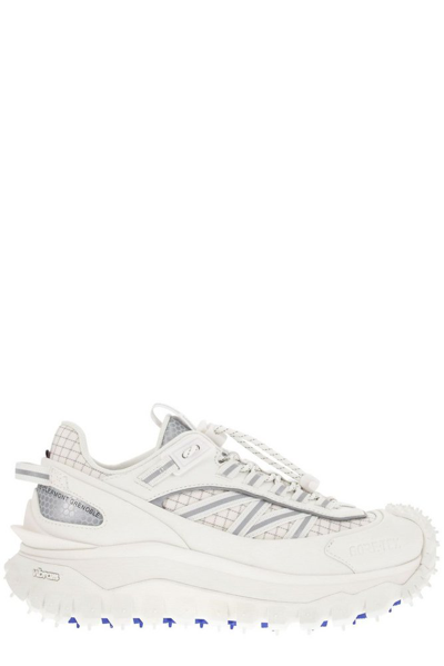 Shop Moncler Trailgrip Gtx Sneaker Lace In White