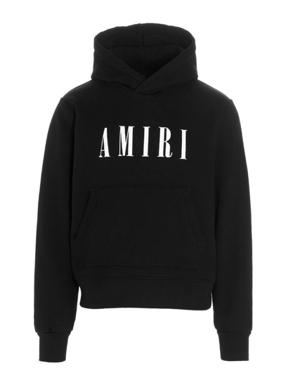 Shop Amiri Logo Printed Long In Black