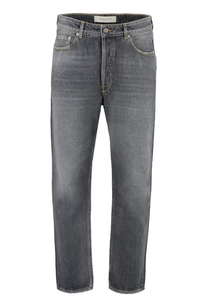 Shop Golden Goose Deluxe Brand Washed Denim Jeans In Grey