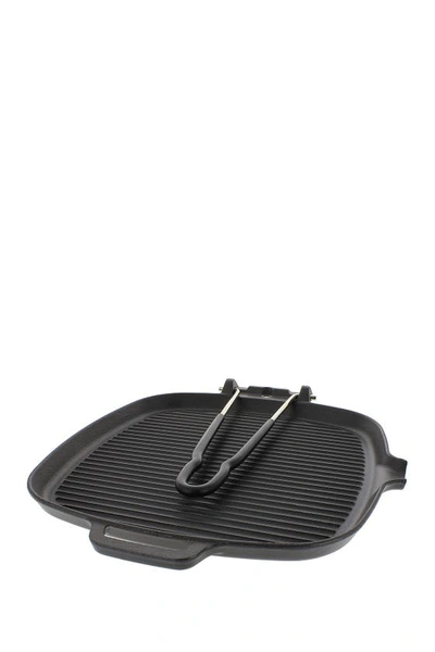 French Home 9" Square French Cast Iron Grill In Black