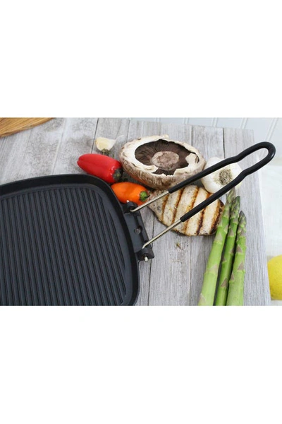 French Home 9" Square French Cast Iron Grill In Black