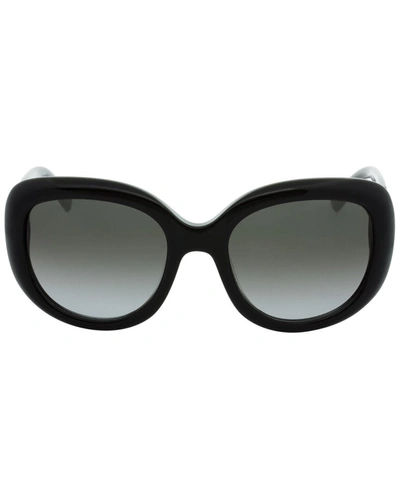 Shop Ferragamo Women's Sf727s 53mm Sunglasses In Black