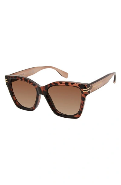 Shop Vince Camuto 58mm Cat Eye Sunglasses In Tortoise