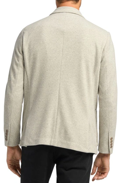 Shop Good Man Brand Knit Sport Coat In Frost Grey