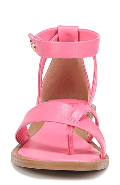 Shop Franco Sarto Parker Sandal In Peony Pink