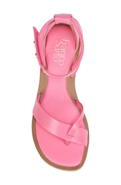 Shop Franco Sarto Parker Sandal In Peony Pink