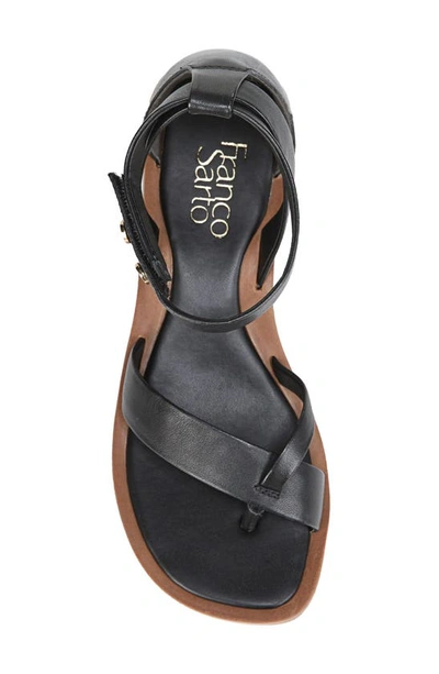 Shop Franco Sarto Parker Sandal In Black