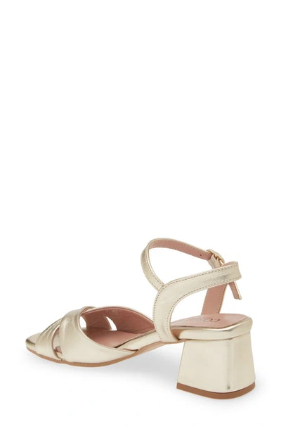 Cordani Buffy Espadrille Platform Sandal In Platino
