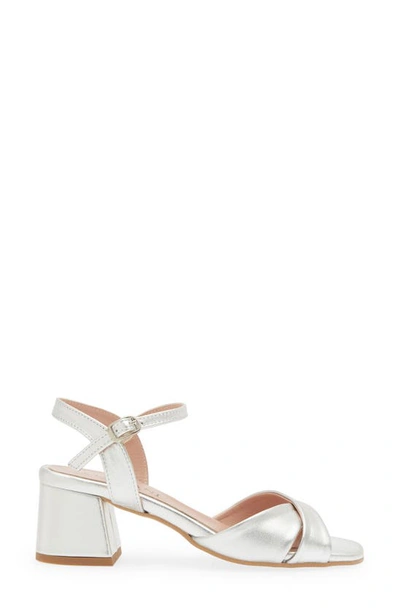 Shop Cordani Ilaria Block Heel Sandal In Argento