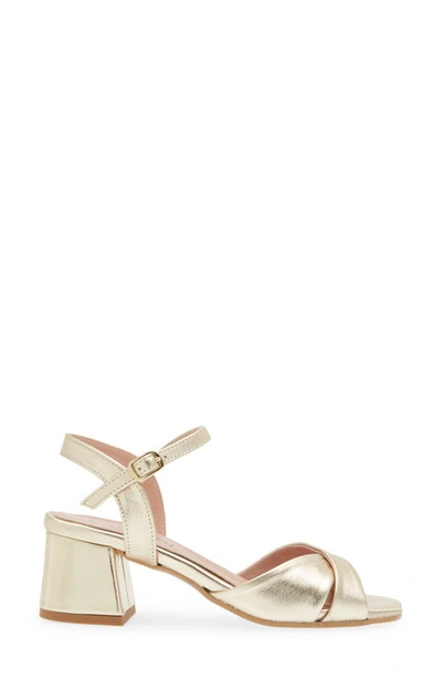 Shop Cordani Ilaria Block Heel Sandal In Platino