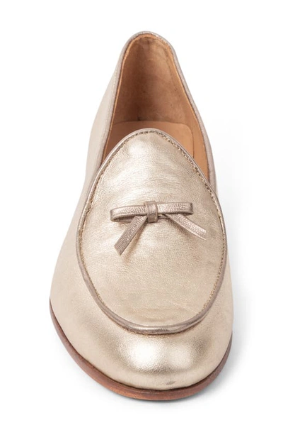 Shop Patricia Green Coco Loafer In Gold