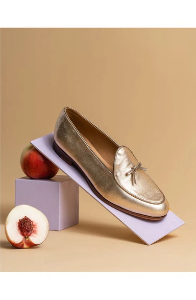 Shop Patricia Green Coco Loafer In Gold