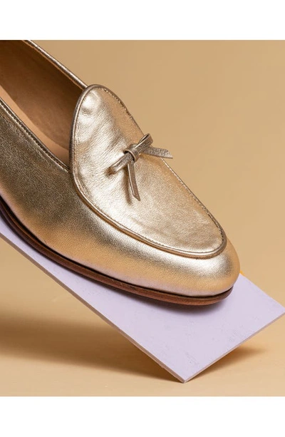 Shop Patricia Green Coco Loafer In Gold