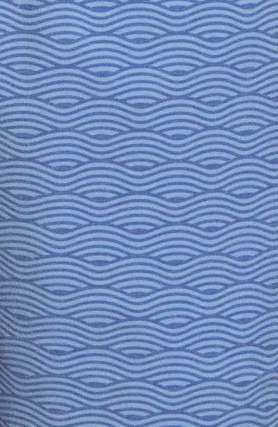 Fair Harbor Men's Bayberry Microwaves 7'' Swim Shorts In Blue Waves