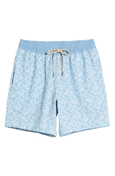 Shop Fair Harbor The Bayberry Swim Trunks In Mist Seaweed