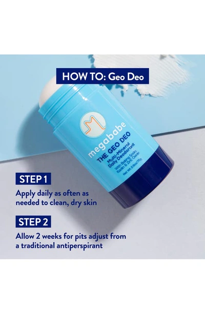 Megababe The Geo Deo Multi-mineral Daily Deodorant