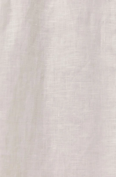 Shop Reformation Bucatini Sleeveless Linen Midi Dress In White