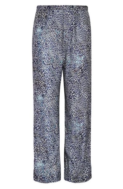 Favorite Daughter The Friday High Waist Wide Leg Pants In Cheetah Print - Bl