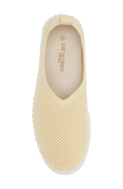 Shop Ilse Jacobsen Tulip Slip-on Sneaker In Double Cream