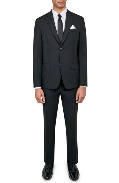 Shop Wrk Slim Fit Performance Suit In Black