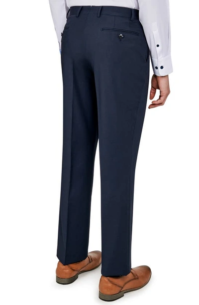 Wrk Slim Fit Performance Suit In Navy