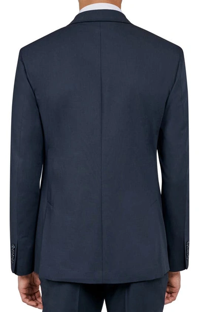 Wrk Slim Fit Performance Suit In Navy
