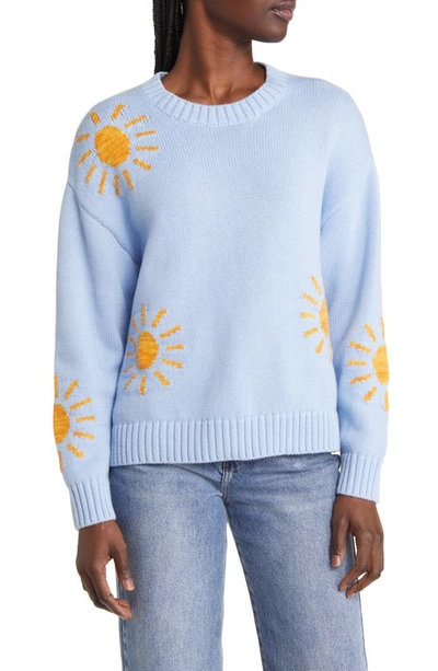 Rails Zoey Cashmere-blend Crewneck Sweater In Sunshine