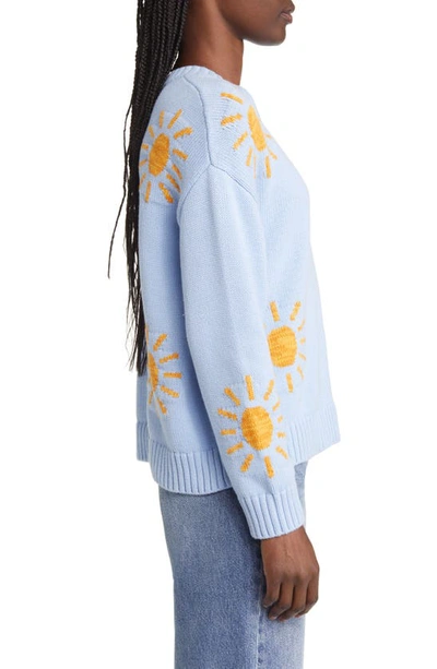 Rails Zoey Cashmere-blend Crewneck Sweater In Sunshine