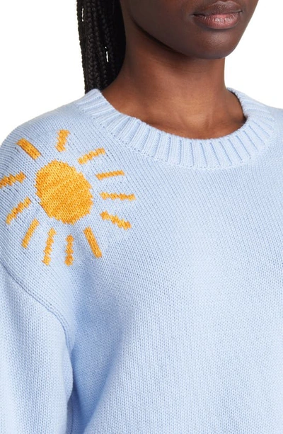 Rails Zoey Cashmere-blend Crewneck Sweater In Sunshine