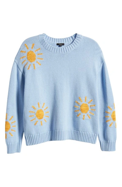Rails Zoey Cashmere-blend Crewneck Sweater In Sunshine