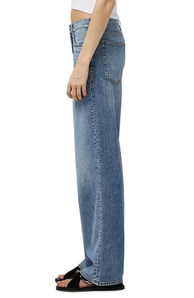 Rag & Bone Featherweight Logan High Rise Wide Leg Jeans In Audrey In Audrey
