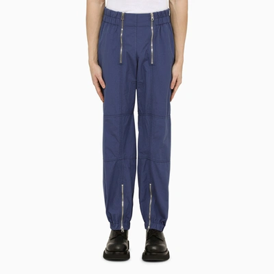 Shop Bottega Veneta | Cruise Baggy Trousers In Light Blue