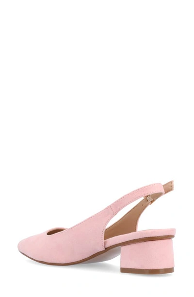 Journee Collection Sylvia Slingback Pump In Pink