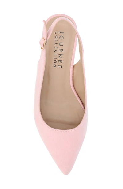 Journee Collection Sylvia Slingback Pump In Pink