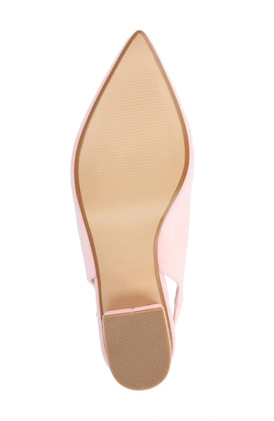 Journee Collection Sylvia Slingback Pump In Pink