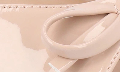 Journee Collection Jennifer Bow Ankle Strap Sandal In Nude