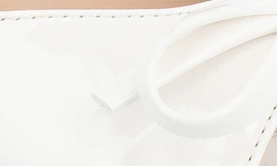 Journee Collection Jennifer Bow Ankle Strap Sandal In White