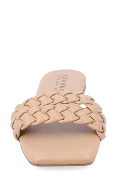 Shop Journee Collection Tru Comfort Sawyerr Sandal In Beige