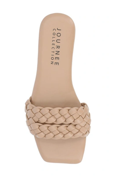 Shop Journee Collection Tru Comfort Sawyerr Sandal In Beige