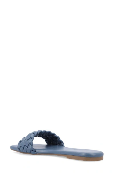 Journee Collection Tru Comfort Sawyerr Sandal In Blue