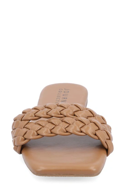 Journee Collection Collection Women's Tru Comfort Foam Sawyerr Sandals In Brown