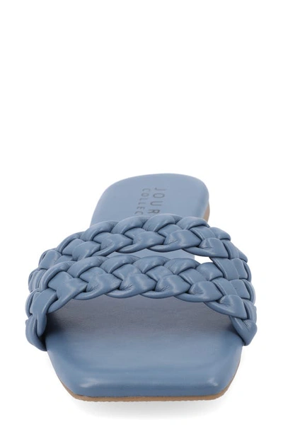 Journee Collection Tru Comfort Sawyerr Sandal In Blue