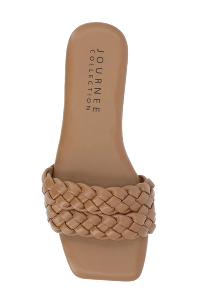 Journee Collection Collection Women's Tru Comfort Foam Sawyerr Sandals In Brown