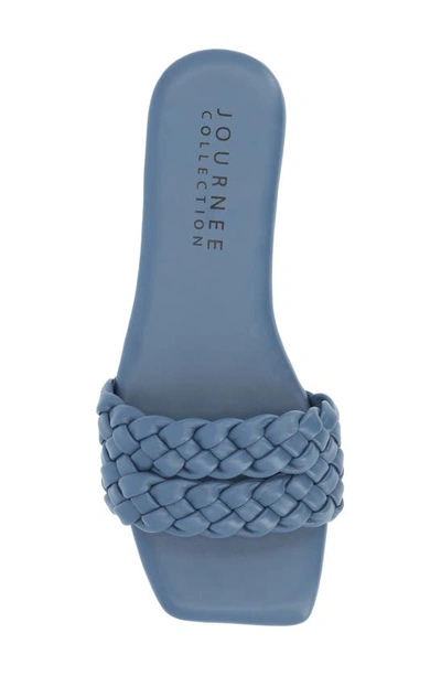Journee Collection Tru Comfort Sawyerr Sandal In Blue