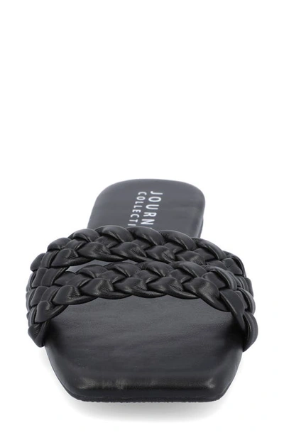 Shop Journee Collection Tru Comfort Sawyerr Sandal In Black
